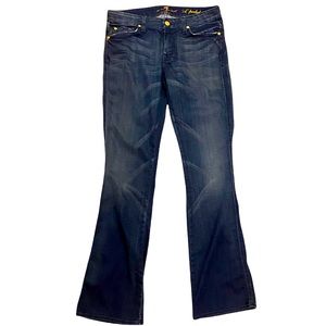 7 for all Mankind A Pocket Boot Leg Jeans Denim Pants, women’s size 30 (10)